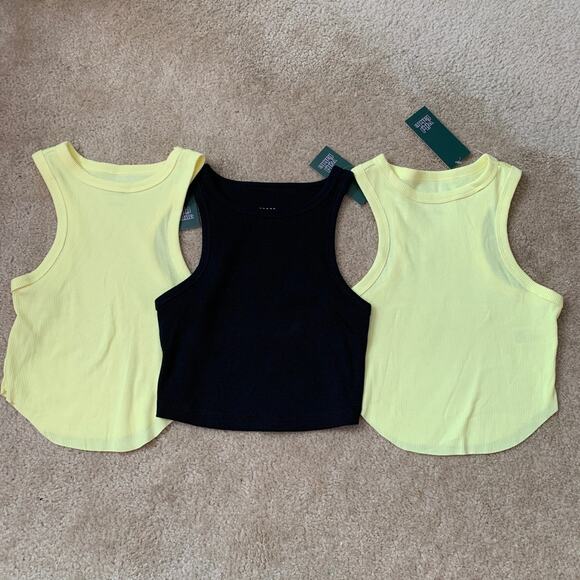 Wild Fable Crop Top  Size XS 3 pcs Top NWT - Picture 1 of 8